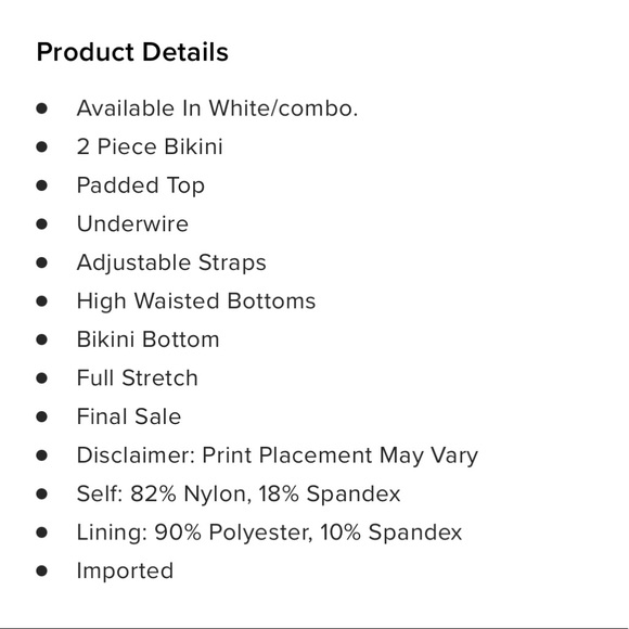 FASHIONNOVA Bikini - Picture 4 of 6